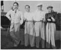 Harold Arlen golfing with Harpo Marx & friends