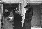 Harold Arlen, Ira Gershwin & Horace Sutton in Moscow for Porgy & Bess - 1957